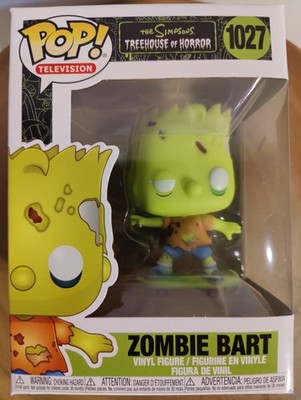 Funko Pop! Television The Simpsons 1027 Zombie Bart Vinyl Figure
