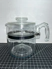 New ListingVintage  Pyrex Flameware 7756-B Glass Percolator 6 Cup Coffee Pot COMPLETE!