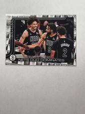 2025-26 Topps Brooklyn Nets Season Tip Off Whatever It Takes Nets Duo Dominates