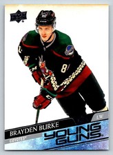 2020-21 Upper Deck #499 Brayden Burke Young Guns RC (ref212553)