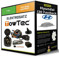 Elektrosatz 7-Pol Spezifisch FüR Hyundai I30 Fastback 06.2024-Jetzt Neu