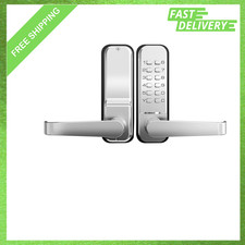 Mechanical Door Lock Keyless Entry 12 Digit Keypad Waterproof Rustproof No