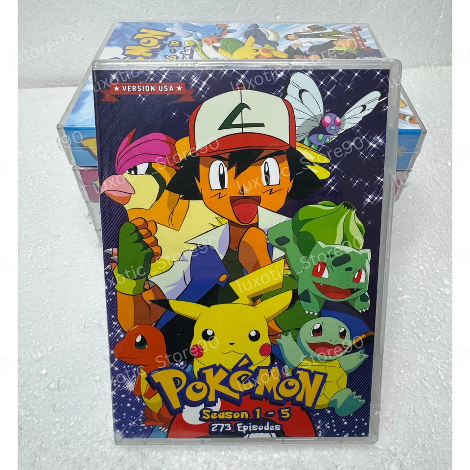 POKEMON SERIES (Season 1-25 + 21 Movies) DVD USA English Version All Region - Image 4 of 4