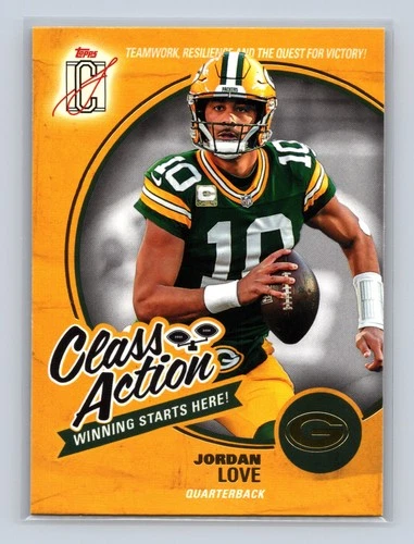 2025 Topps Signature Jordan Love Green (RAW)