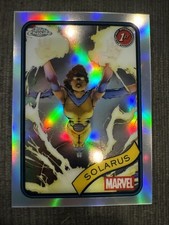 2025 Topps Chrome Marvel Solarus 1st Appearance Refractor #8