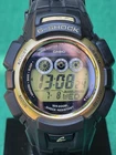 Vintage (2000) Casio G-Shock GW-330 2688 Wave Ceptor Tough Solar Black Watch 44m