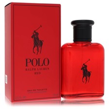 Polo Red by Ralph Lauren Parfum Spray 4.2oz for Men Bold Invigorating Fragrance
