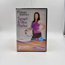 Weight Watchers Target  Tone Pilates DVD Video 2 Workouts New  Sealed