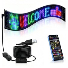 16x96 Car Led Sign Bluetooth Matrix Pixel Panel Programmable Flexible Display 16x96 Car Led Sign Bluetooth Matrix Pixel Panel Programmable Flexible Display