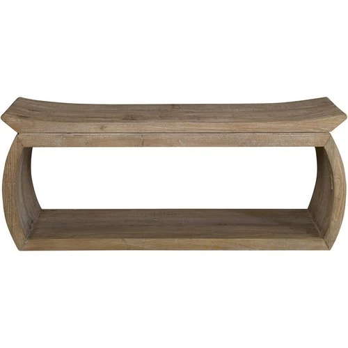 Uttermost 25204 Connor Reclaimed Elm Wood Bench - Picture 1 of 6