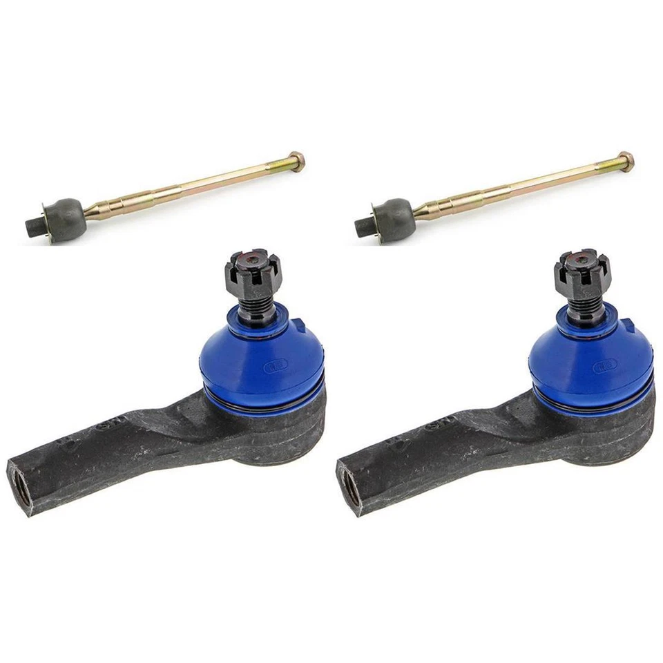 Extremo de varilla de dirección exterior delantero interior para Nissan 240SX 1995-1998 Foto 2 de 2