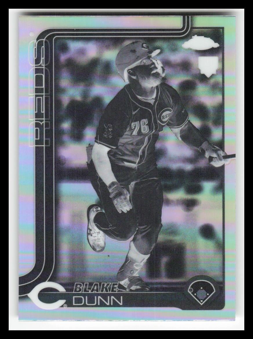 2025 Topps Chrome Negative Refractors #161 Blake Dunn