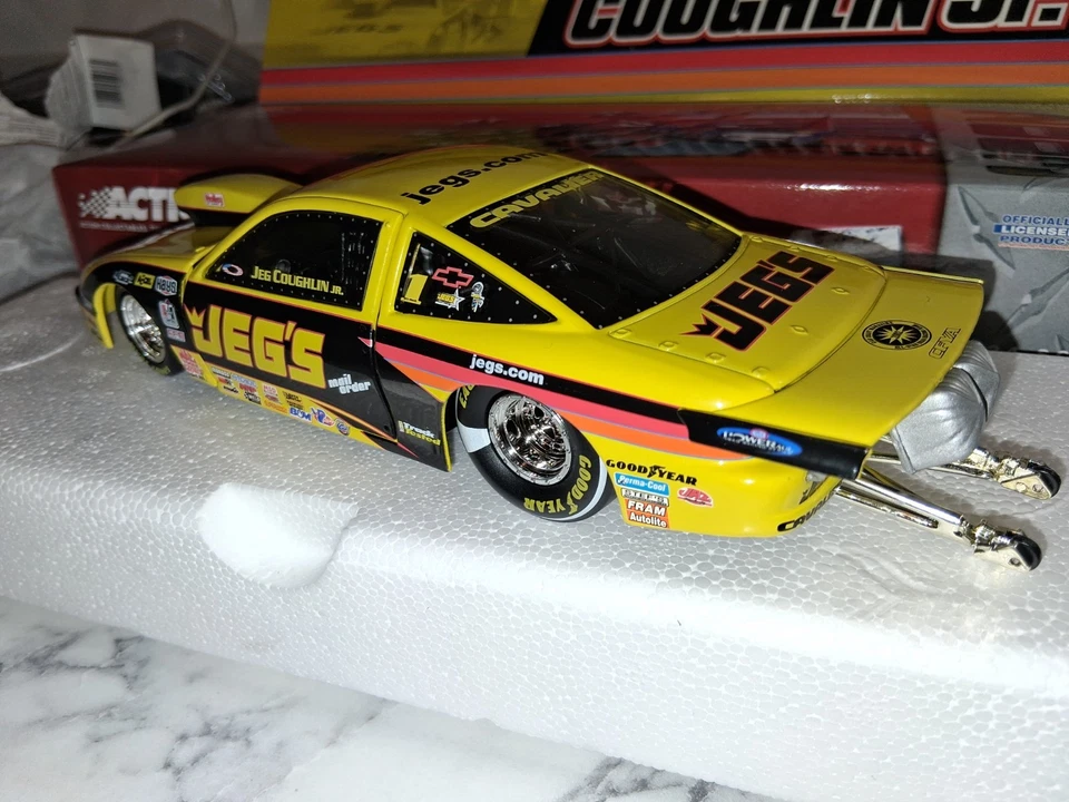 Acción NHRA Jeg Coughlin Jr Jeg's Pedido por correo escala 1/24 CHEVY PRO STOCK NUEVO EN CAJA. Foto 4 de 4
