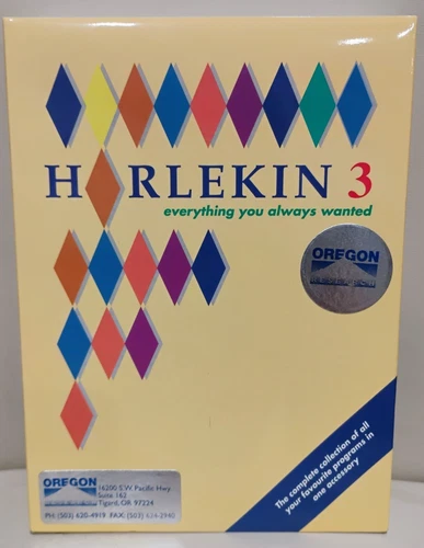 Harlekin 3 by HiSoft- Atari ST; Disk w/Manual in Box