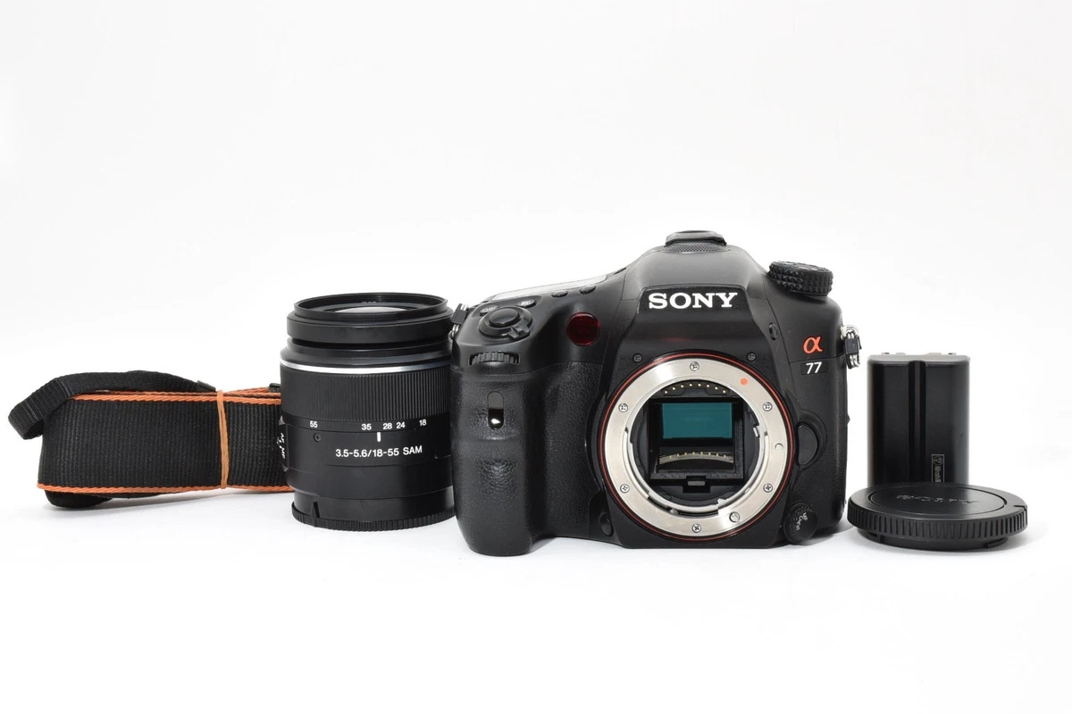 Sony Alpha 77 (A77) + objectif - Photo, audio & vidéo