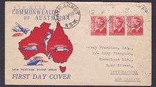 1950 KING GEORGE VI 2 1/2d PRE-DECIMAL STAMP WIDE WORLD FIRST DAY COVER #7