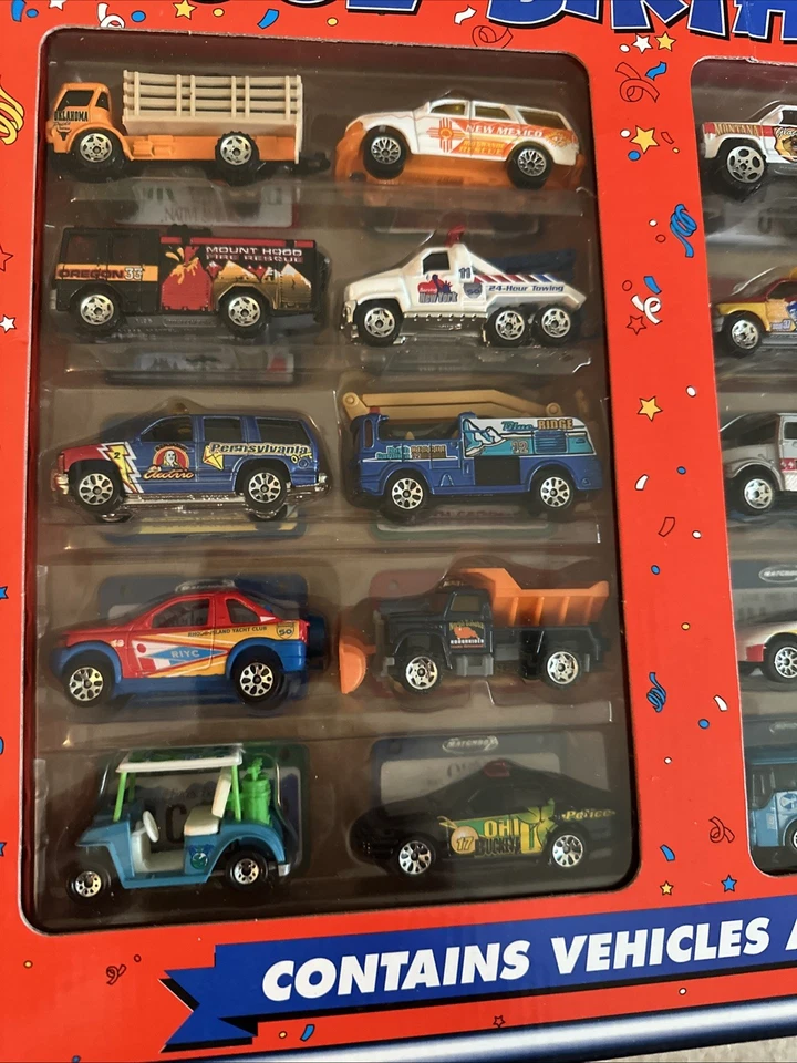 Matchbox Across America 50th Birthday Series Complete & Unopened - Image 4 of 4