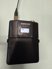 Shure QLXD1 H50 Digital Wireless Bodypack Mic Transmitter 534-598mhz