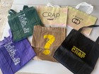 Lot of 6 reusable shopping bags - Woot Bags of Crap (BOC)