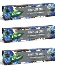 DABUR COMPLETE CARE ORGANIC BLACKSEED TOOTHPASTE 100ml X 3 PACK 39.97 per litre