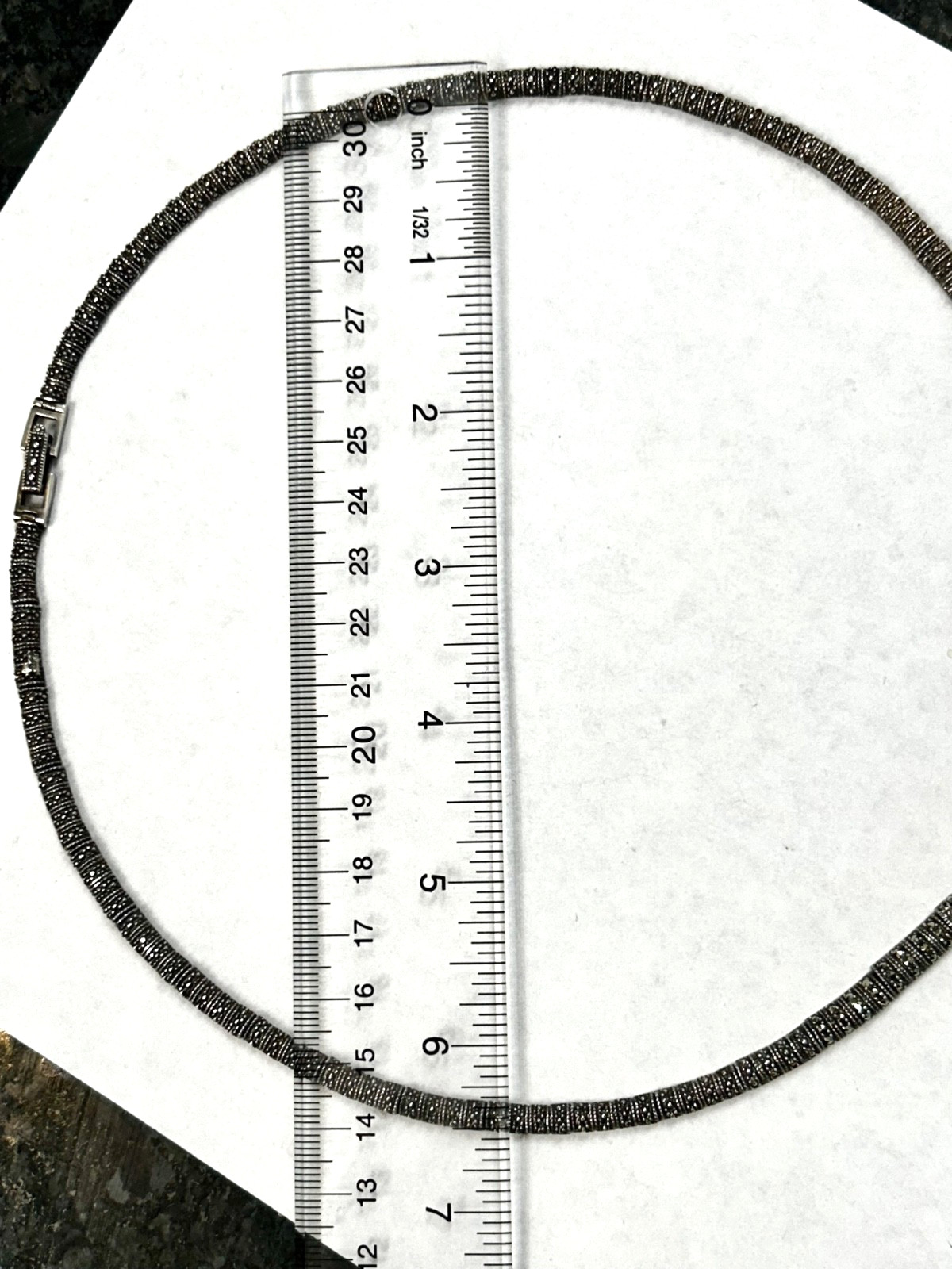 Artisan Sterling Silver Marcasite Ruby Articulate… - image 15