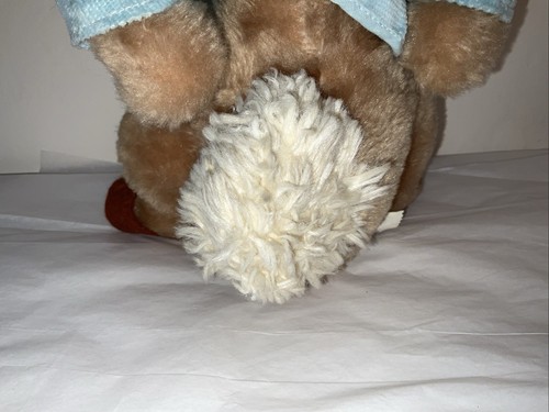 Peluche de juguete vintage bronceado conejo Beatrix Potter EDEN años 70 15,5" - Imagen 6 de 24