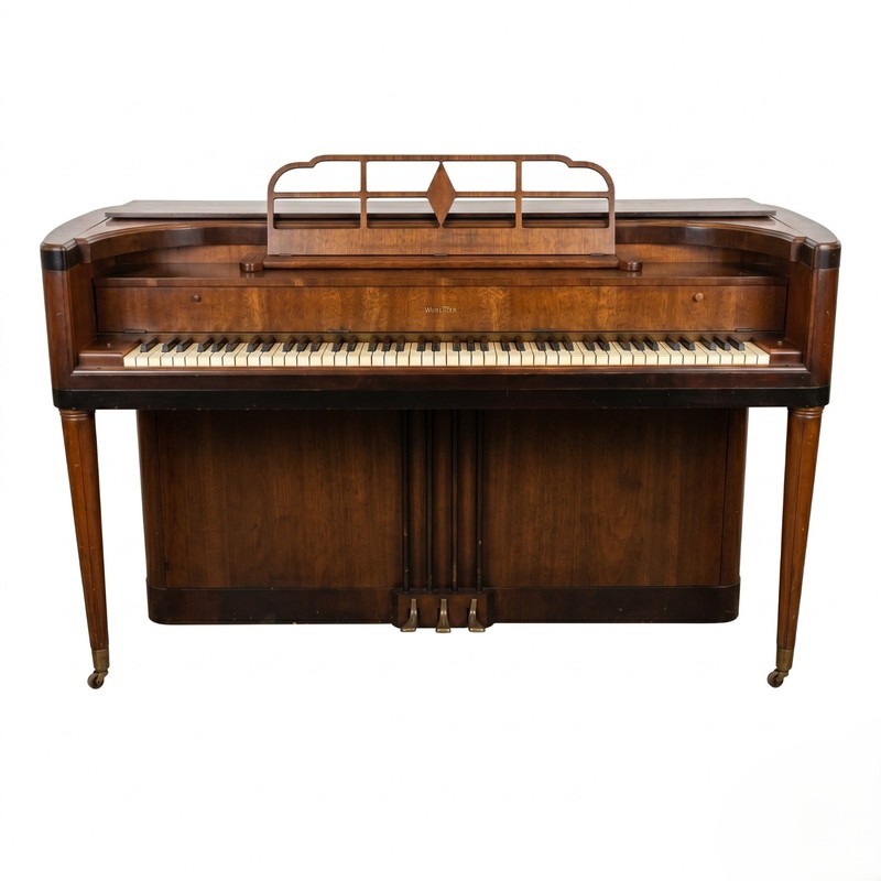 Rare Wurlitzer Art Deco Console Piano