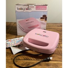 Máquina antiadherente para hacer cupcakes Babycakes rosa 8 mini cupcakes CC2828PK con caja