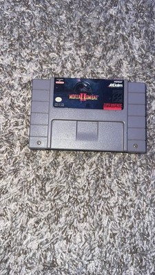 Mortal Kombat II (Super Nintendo SNES, 1994) Authentic Cartridge Only