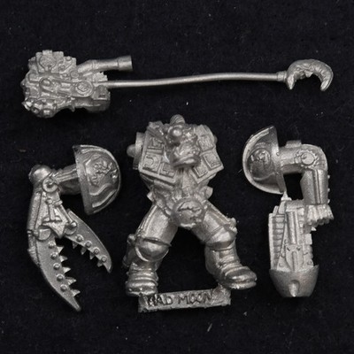 Space Ork Bad Moon Nob Mega Armour Metal 90s 2nd Edition Citadel Y914