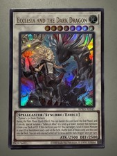 YUGIOH ECCLESIA AND THE DARK DRAGON ASIA EDICIÓN INGLESA BPRO-AE041 ULTRA RARO