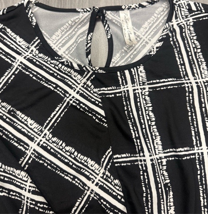 PerSeption Concept Monochrome Patterned Black & W… - image 2