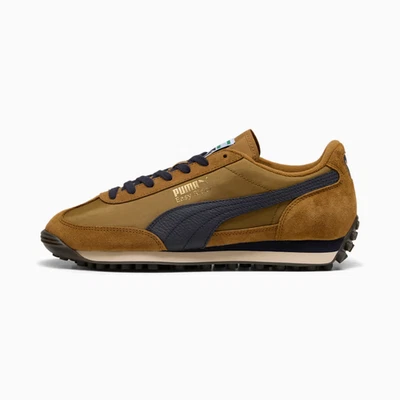 Puma Easy Rider Vintage En Marron Clair Et Bleu FoncÉ UK 10 - US 11 - EUR 44.5 - Photo 1/4