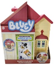 Bluey's Play Date Plush Surprise - Decorate House with Stickers Toy