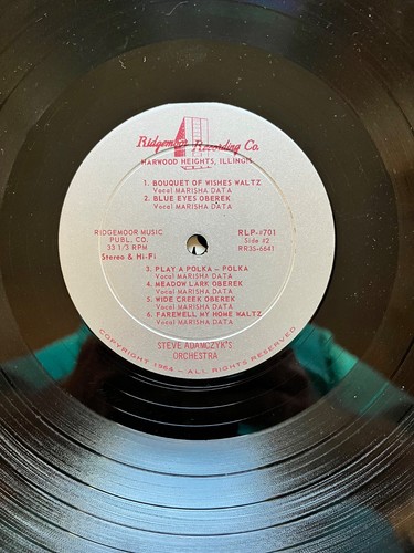 MARISHA DATA SINGS LP STEVE ADAMCZYK ORCH Broadway - Picture 4 of 4