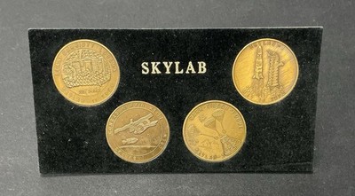 Vintage Skylab Action Commemorative Coins Set Skylab 1 2 3 NASA