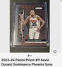 2023-24 Panini Impeccable Kevin Durant #9