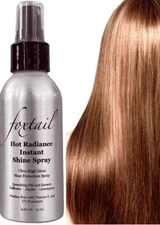 Foxtail Hot Radiance Instant Shine Spray 4.5 Fl Oz Haircare Healthy Shine