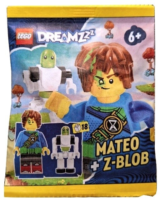 NEW LEGO MATEO and Z-BLOB DREAMZzz Minifig SET 552301 paper bag | eBay