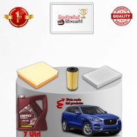 Wartungsset 3 Filter Und ÖL Jaguar F-Pace 2.0 D 132KW 179PS Ab 2015