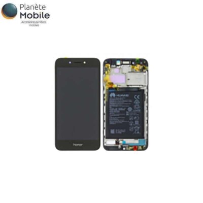 Pièces détachées téléphone mobile Wiko Ecran Complet Noir Avec Chassis