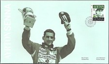 🍁Canada  #2995     Formula One Driver - Senna   Brand New 2017  First Day Cover