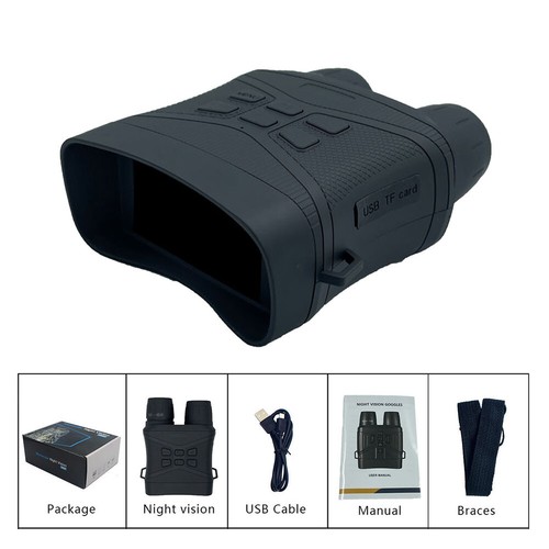 4K HD Night Vision Binoculars Outdoor Wildlife Scouting Camping Bird Watching - Picture 10 of 24