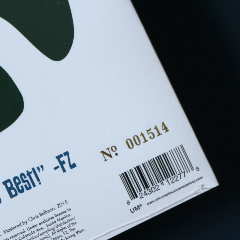 NUMBERED FRANK ZAPPA MOTHERS OF INVENTION MY GUITAR 7 INCH VINYL MINT/NEW - Image 3 of 4