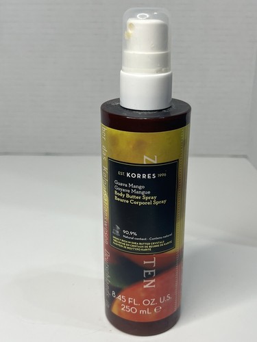 Korres Guave Mango Körperbutter Lotion Creme Spray 8,45 Oz Unversiegelt 100 % Voll - Bild 3 von 6