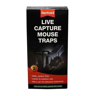 Rentokil Live Capture Mouse Traps - Pack of 2 | eBay UK