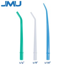 25Pcs/Bag JMU Dental Aspirator Tips Tube Disposable Suction Saliva 1/4"1/8"1/16"