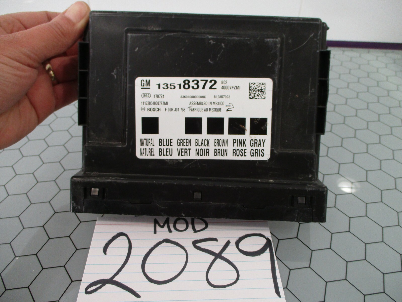 2018 Chevy Camaro SS & ZL1 Body Control Module Used #2089mod