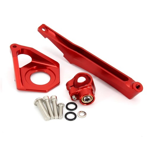 FOR YAMAHA YZF600 R6 Motorcycle Adjustable Steering Stability Damper Bracket Kit - Picture 8 of 21