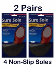 NON SLIP Peel  SticK Sole GRIPS 2 Two pairs Mens / Ladies For bottoms of shoe